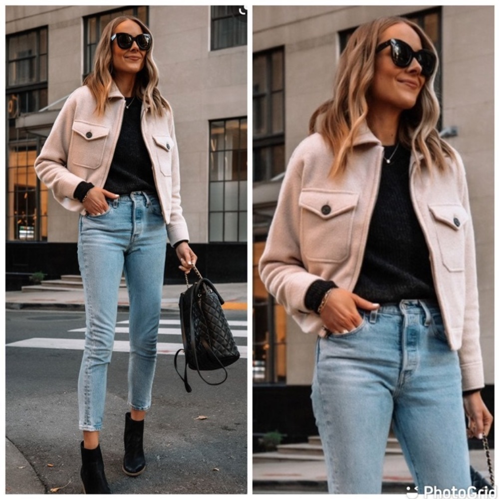 Everlane the wool Mackinaw jacket